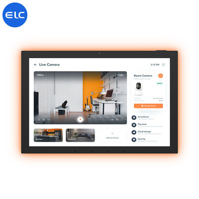 10.1 inch gratis POE Tuya Smart Home Tablet Products met LED Light Bar