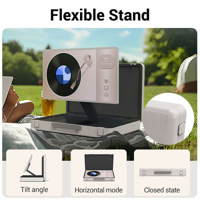 ELC PackGo Smart Tv Wifi Bluetooth 5.2 Smart Tv Draagbaar Twee luidsprekers Android Tablet