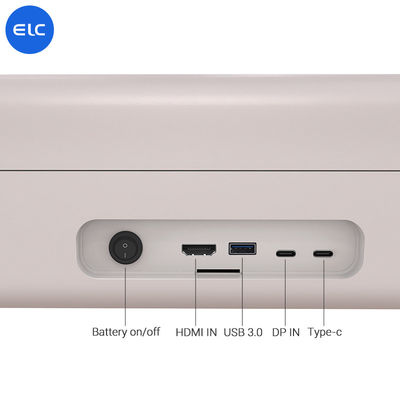 ELC PackGo Smart Tv Wifi Bluetooth 5.2 Smart Tv Draagbaar Twee luidsprekers Android Tablet