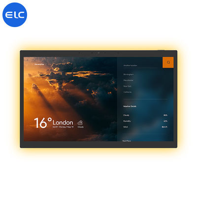 Wandmontage LCD touchscreen optioneel NFC Android Tuya Smart Home met WiFi6E