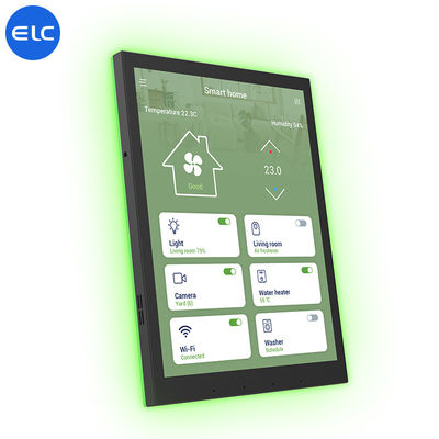 Gratis POE LCD touchscreen Android 13 Smart Home producten met LED lichtbalk