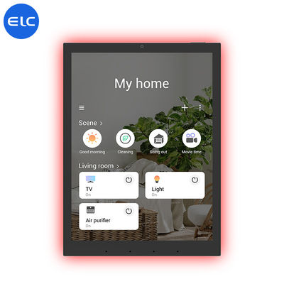 RJ45 met POE Smart Home Tablet 10-punts capacitieve touchpaneel met Zigbee-materiaal