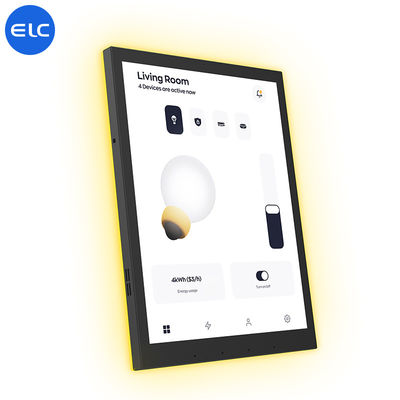 RJ45 met POE Smart Home Tablet 10-punts capacitieve touchpaneel met Zigbee-materiaal