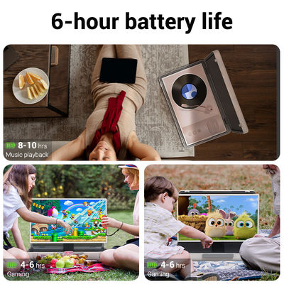 Aanraakscherm ELC PackGo Stemcontrole Afstandsbediening Smart TV Draagbare HD TV Tablet