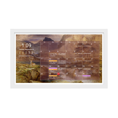 32' OEM Tablet 4GB RAM WiFi 6 Ultra-smal Frame RK3588S2 Octa Core Timing Tablet Voor Smart Home Digitale kalender