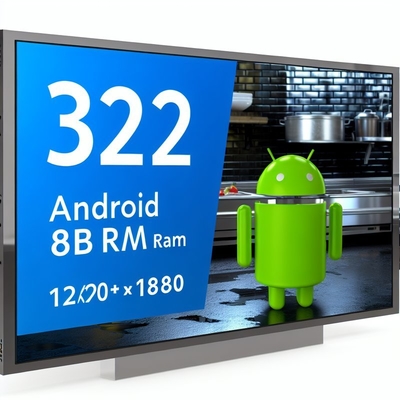 24 32 Inch 8+128gb Android 13 1920*1080 24 Inch Digital Signage Display Keukendisplayscherm Keukendisplaysysteem