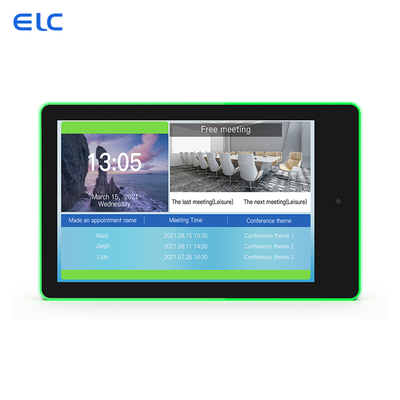 10.1 inch Android Meeting Room Tablet met POE en LED Light Bar