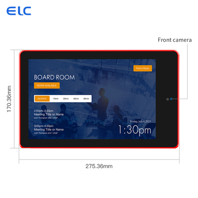 10.1 inch Android Meeting Room Tablet met POE en LED Light Bar