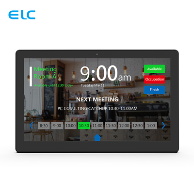 13,3 inch Android vergaderzaal tablet met POE en LED-lichtbalk