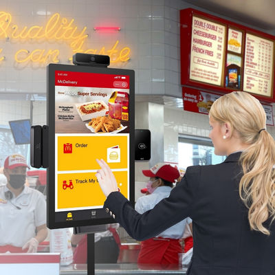 21.5" Touch Screen Android Tablet RK3576 voor Restaurant Point of Sale Terugbestelling Kiosk Zelfbediening bestelmachine