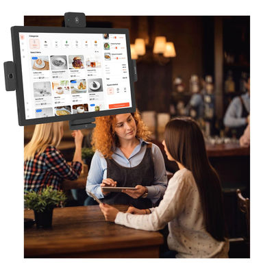 21.5" Touch Screen Android Tablet RK3576 voor Restaurant Point of Sale Terugbestelling Kiosk Zelfbediening bestelmachine