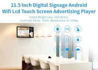 De reclame van Vertonings Digitale Signage voor de Kern Android 8,1 van de het Ziekenhuisrk3288 Vierling