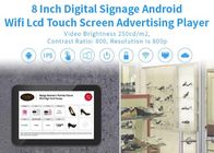 8 duimpoe Capacitief Touch screentablet pc met Vesa-Gaten Digitale Signage