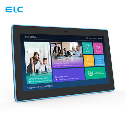10.1 inch POE Android 11 Meeting Room Tablet Met Touch Screen LED Light Bar