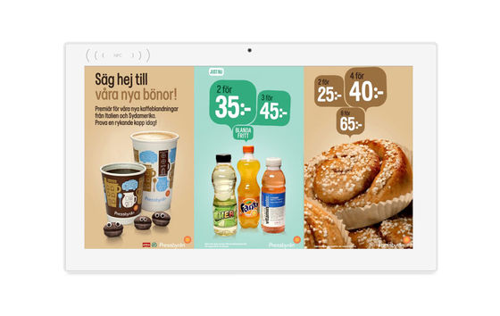Rk3288 zet de Grote Touch screenmuur Android-Tablet op 21,5 Duimabs Materiaal