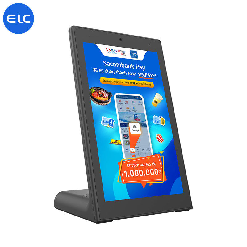 Desktop Tablet Digitaal Signage 10 inch High Definition IPS Touch Screen L-Type