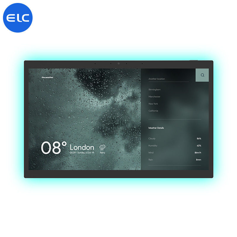 Wandmontage Android 13 Tablet POE 4GB+32GB Touch Screen Tablet voor Smart Home