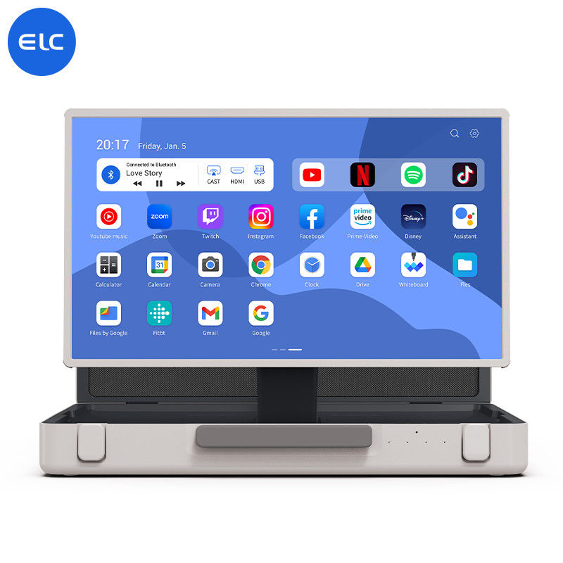 ELC PackGo Draagbare Mobiele Karaoke Smart Tv Bluetooth 5.2 Wifi Tablet