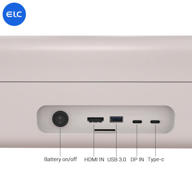 ELC PackGo Smart Tv Wifi Bluetooth 5.2 Smart Tv Draagbaar Twee luidsprekers Android Tablet