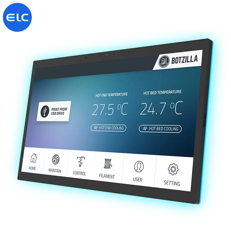 Wandmontage LCD touchscreen optioneel NFC Android Tuya Smart Home met WiFi6E