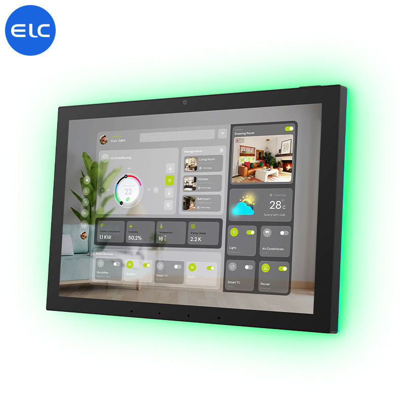 4+32GB Touch Screen Tablet Android 13 Smart Home Device Met Temperatuur Sensor