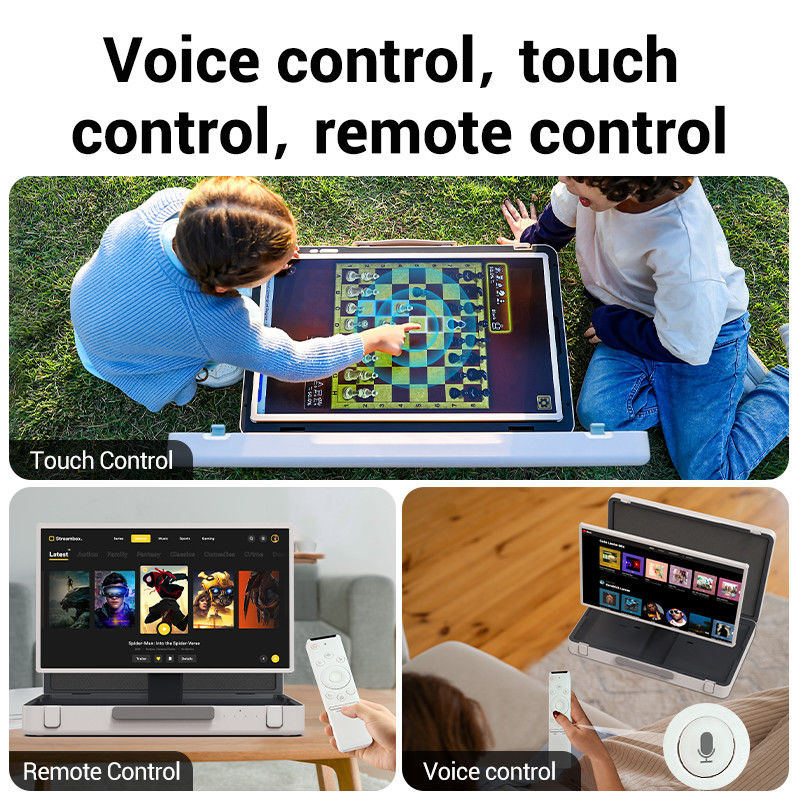 Touchscreen Draagbare ELC PackGo 27 inch Smart TV Wifi Outdoor Live Briefcase TV