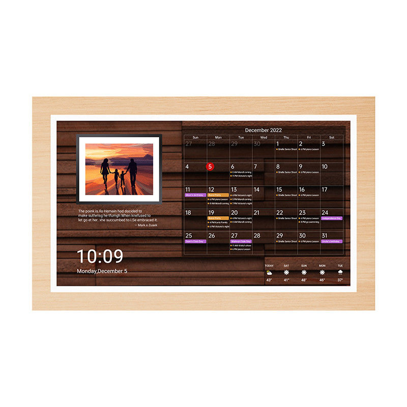 Voorkamera 8M/P Optioneel POE/NFC 4G Tablet Ultra-Slim Standard WiFi6 Timing Tablet Voor Advertentie Display