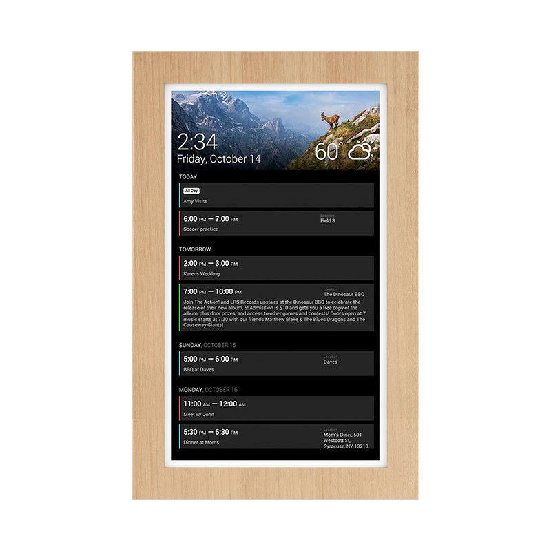 15' Tablet 4+32GB RAM/ROM Android 13 Kalender Display Ultra-smal raam Wand Mount Tablet