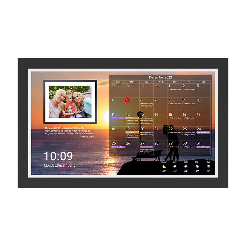 24'' High Performance Tablets Tablet met ultra-slim standaard WiFi 6 met Mu-MIMO voor kalender schema weergave