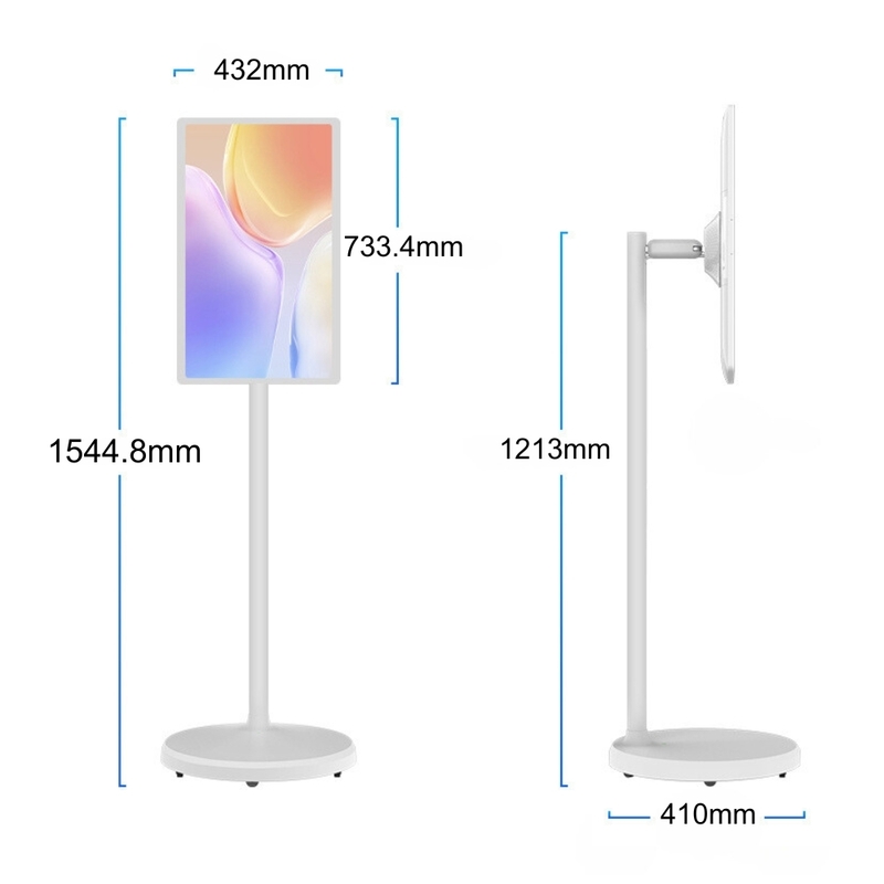 24 inch 32 inch Incell scherm display lcd touchscreen Android 13 Reclame Digital Signage voor fastfoodketens en drankgelegenheden