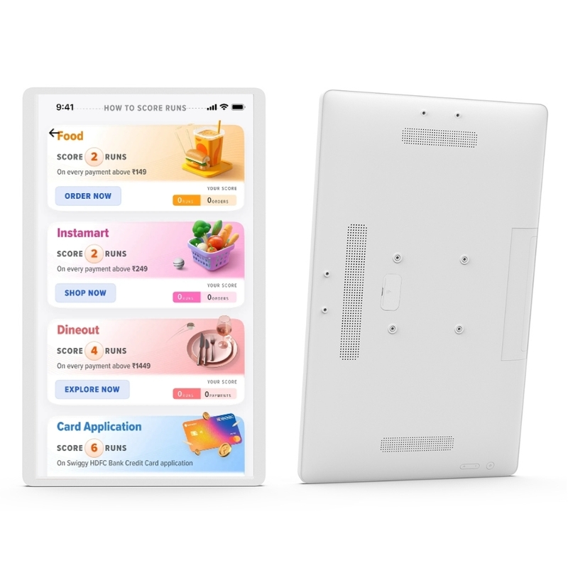 Keuken Display Screen Kds System NFC Pos System Keuken Order Display Monitor Android 13 ELed Menu Management Display Screen KDS