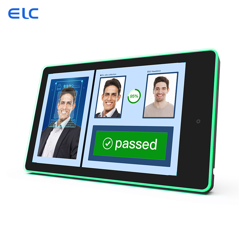 10.1 inch Android Meeting Room Tablet met POE en LED Light Bar