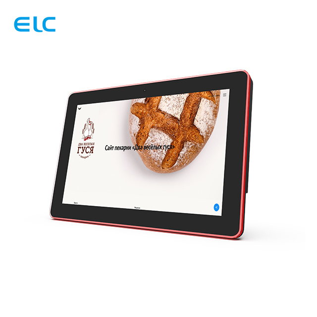 10,1 inch POE Android vergaderzaal tablet met LED-lichtbalk