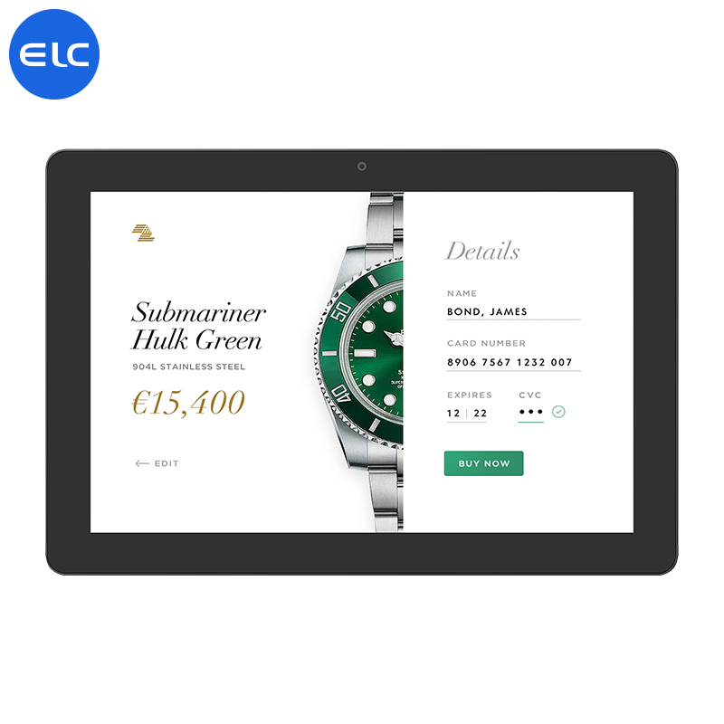 10.1 Inch Wandgebouwde tablet Digitale signage FCC, CE, ROHS, Kwaliteit onder garantie Meer details Aanpasbaar
