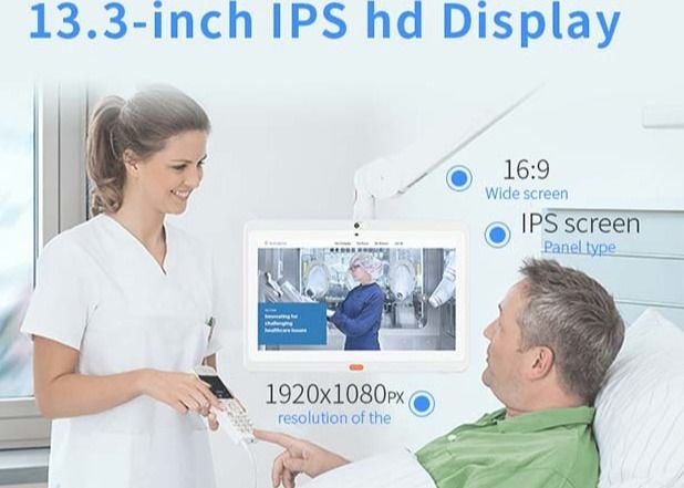 RK3288 gezondheidszorg Digitale Signage 10 het Ultra Lichte Ontwerp van het Punttouche screen