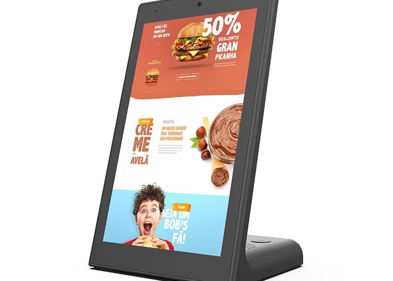 Android 8,1 Verticale Digitale Signage met 8 Duimtouch screen