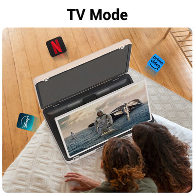 ELC PackGo Huishoudelijk Draagbaar 27 inch Android 12 Smart TV Touch Tablet