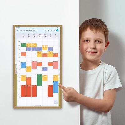 ELC Nieuw ontwerp kalender checklist display RK3576 android 13 slimme touchscreen kalender slimme kalender familie