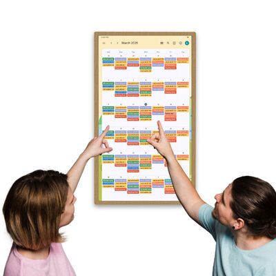 Smart Digital Family Wandkalender Online Maandelijkse Planner Elektronische kalender Voor koelkast