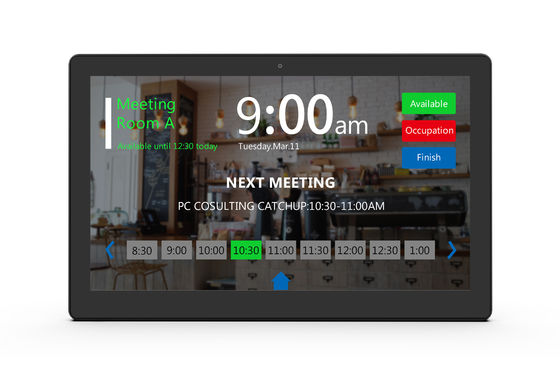 POE Android 5,1 Vergaderzaaltablet 13,3 zwart-witte Duim Stevige Eigenschap